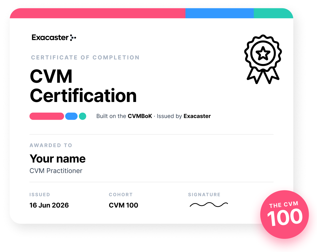 CVM Certification - Exacaster